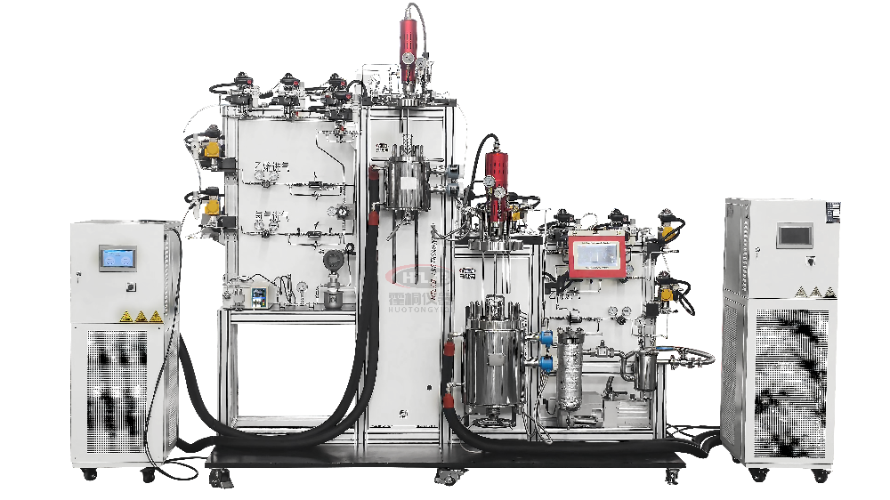 乙烯-丙烯连续共聚装置实验室实拍图