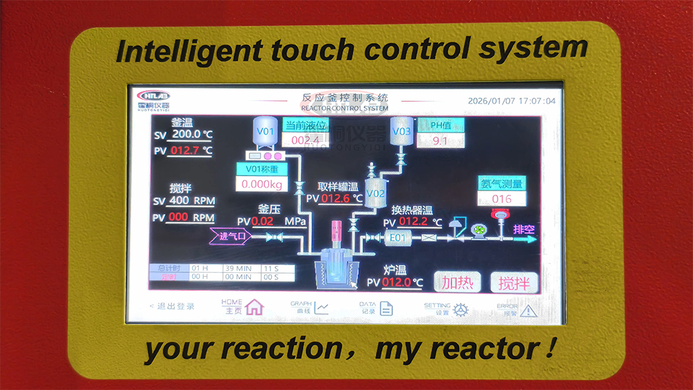 霍桐自动升降反应釜：颠覆性设计，让实验室操作从此轻松省力