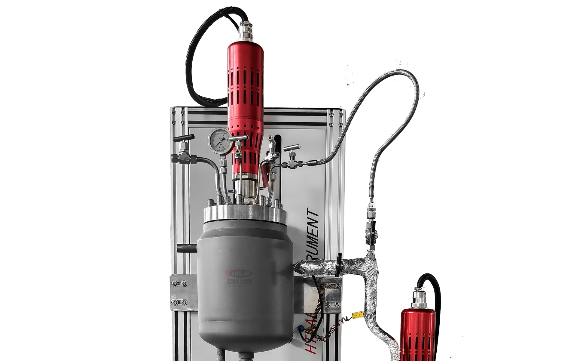 霍桐双釜连续锆材反应器实拍图