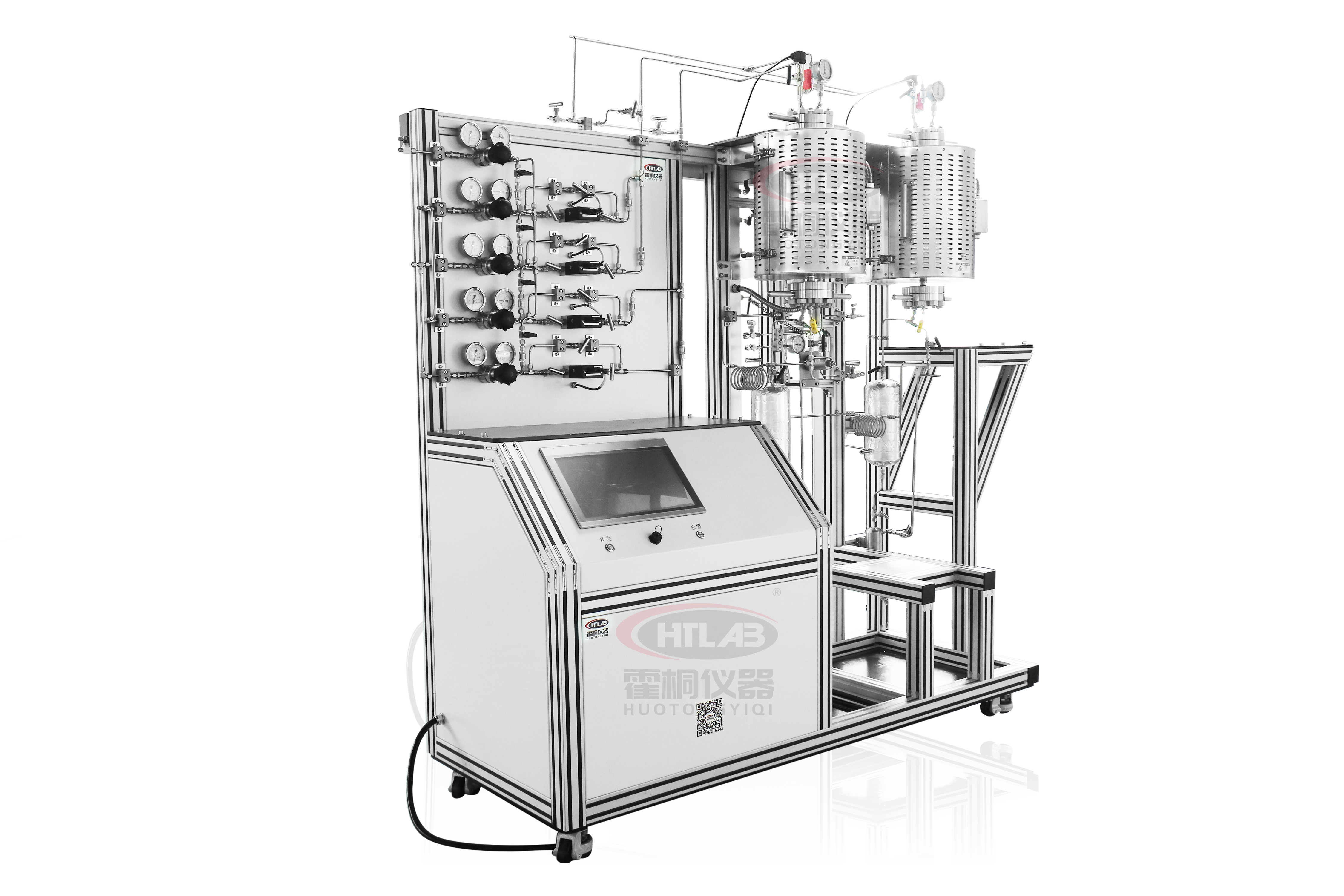 霍桐仪器双通道固定床反应装置
