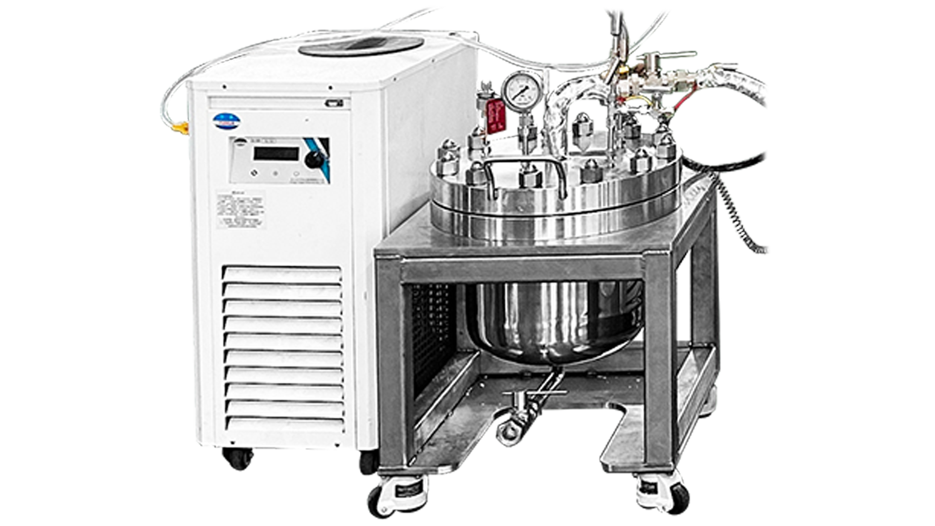 废塑料降解装置实拍图