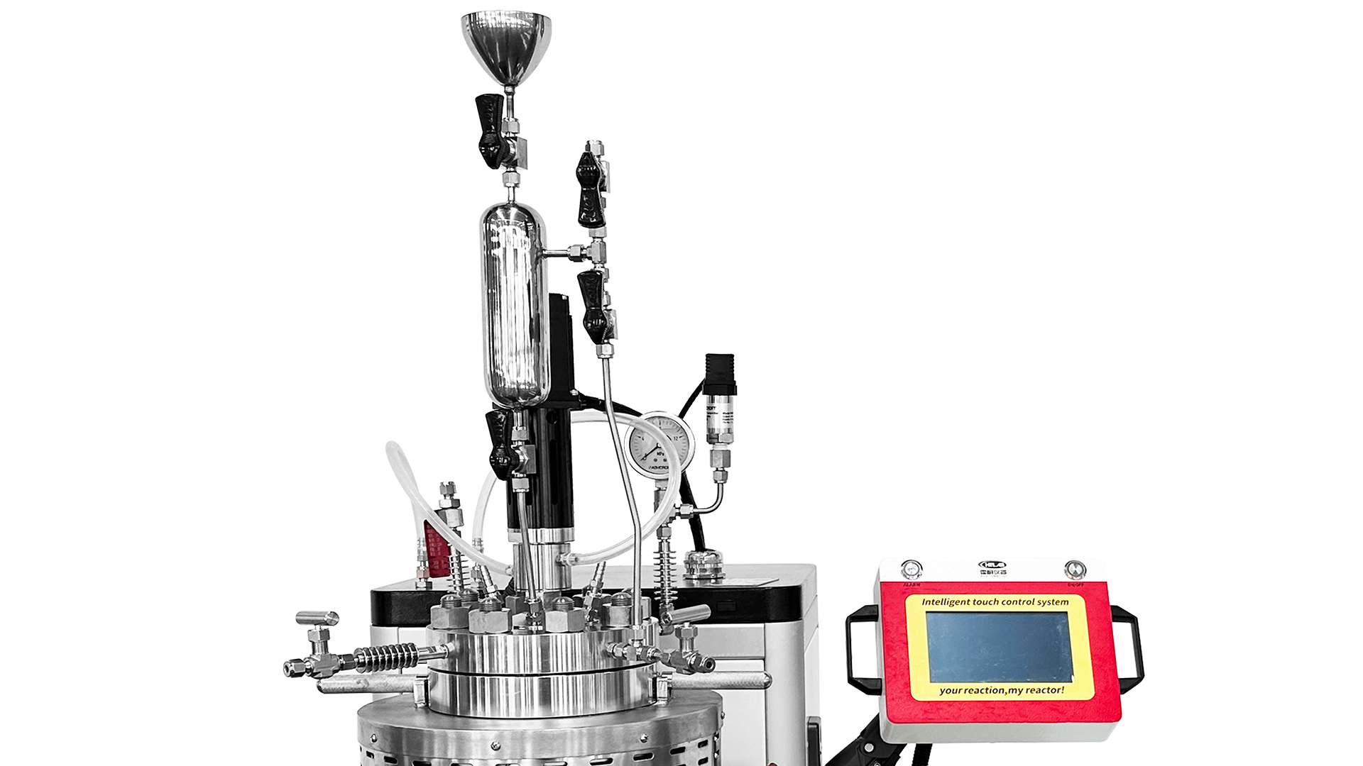 2L电动升降反应釜实拍图