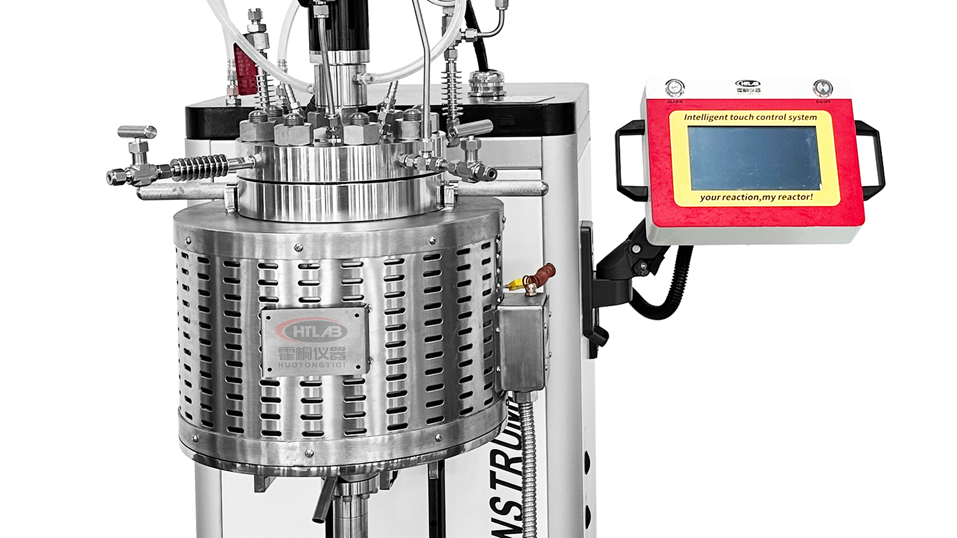 2L电动升降反应釜实拍图