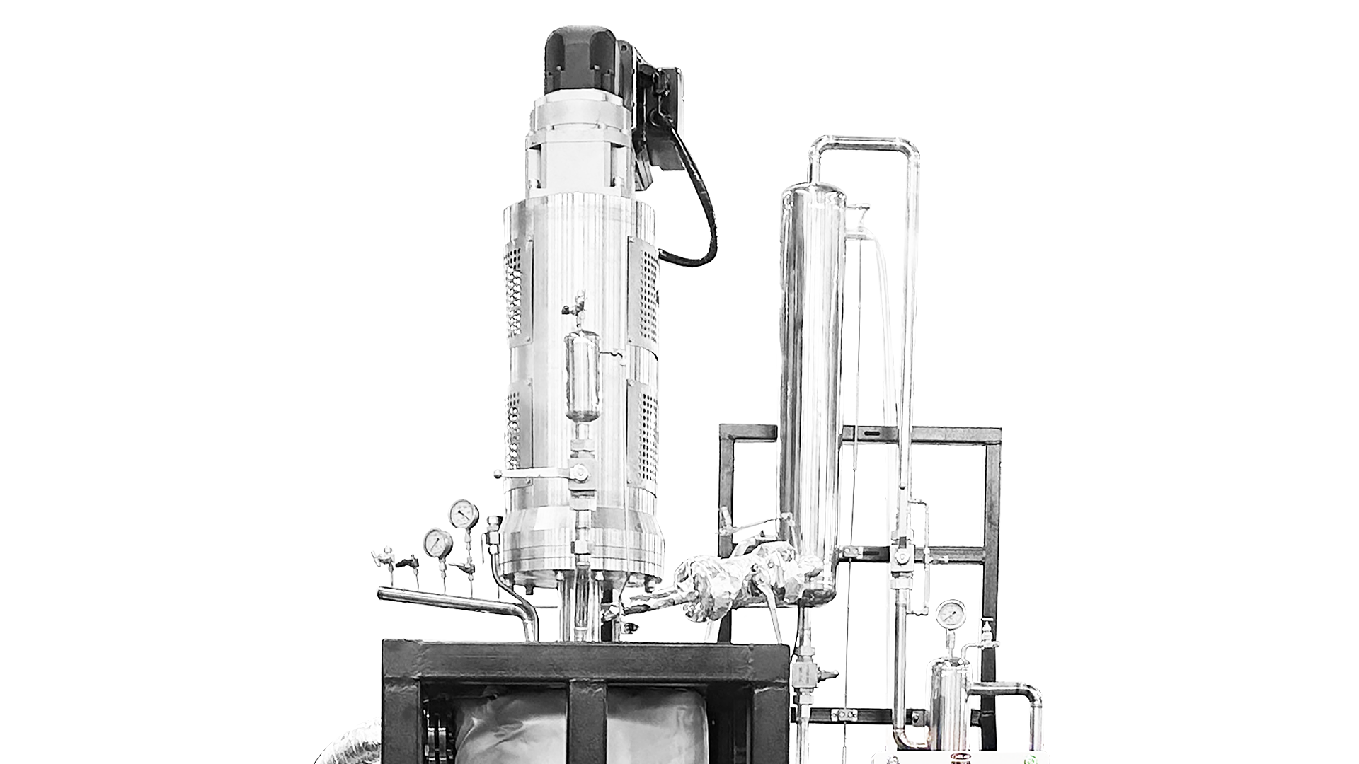 29L法兰式聚合反应釜实拍图